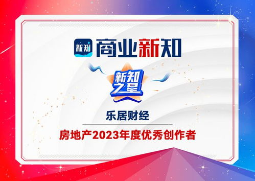 樂居財經榮獲商業新知2023年度優秀創作者